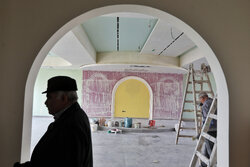 آثار تجاوزات آمریکایی - صهیونی در مدرسه علوی و کارا تبریز