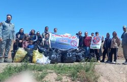 کاشت «نهال امید» در دماوند طی هشتاد و چهارمین پاکسازی طبیعت