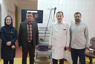 بهره برداری از دستگاه کولونوسکوپی در بیمارستان رسول اکرم (ص) رشت