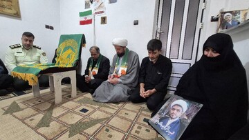 عطر رضوی در خانه شهید رمضان پیچید