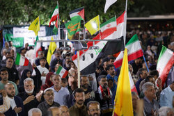 تجمع شبانه مردم بوشهر