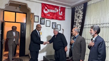 حبیبی: دیدار با خانواده شهدا انگیزه خدمت را افزایش می‌دهد