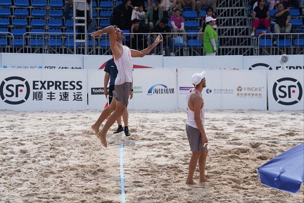 تیم ملی والیبال ساحلی «الف» وارد جمع ۸ تیم برتر شد