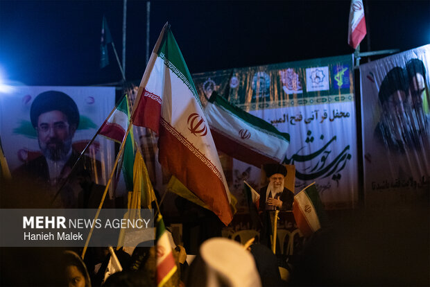 پنجاه و پنجمین شب از تجمعات در گلستان