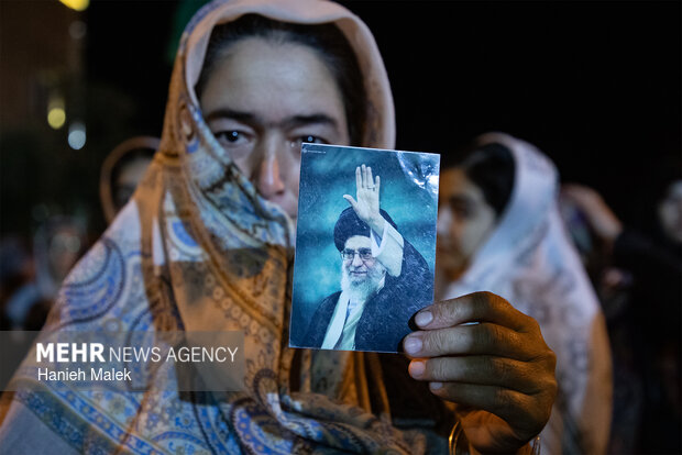 پنجاه و پنجمین شب از تجمعات در گلستان