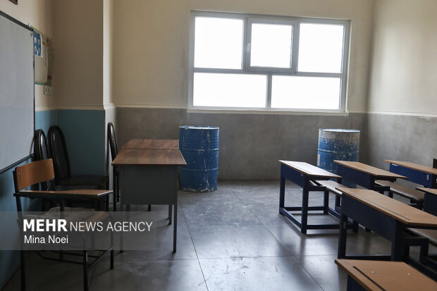 آثار تجاوزات آمریکایی - صهیونی درمدرسه علوی و کارا تبریز