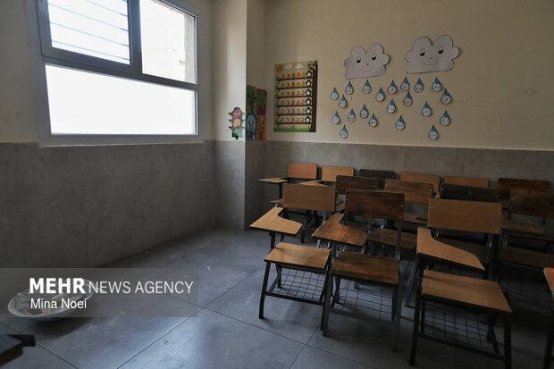 آثار تجاوزات آمریکایی - صهیونی درمدرسه علوی و کارا تبریز