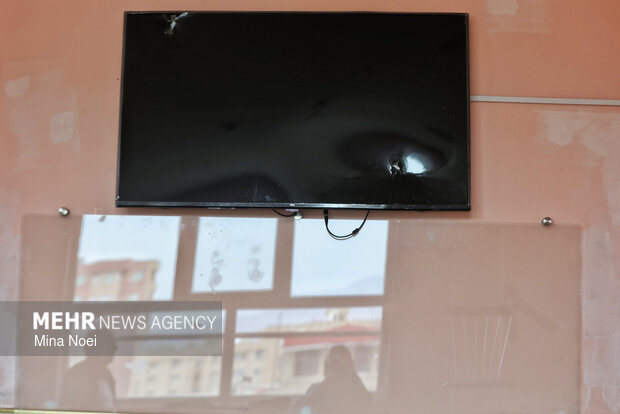 آثار تجاوزات آمریکایی - صهیونی درمدرسه علوی و کارا تبریز