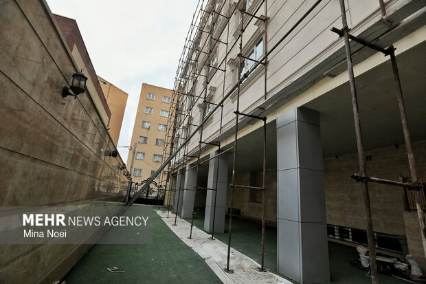 آثار تجاوزات آمریکایی - صهیونی درمدرسه علوی و کارا تبریز