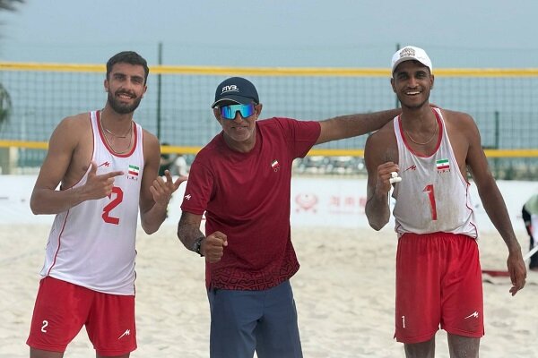 صعود والیبال ساحلی ایران به دور حذفی/ جدال با ژاپن و چین