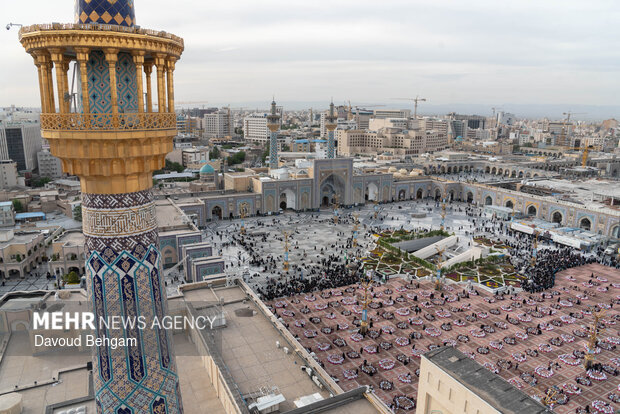 اجتماع ۱۲هزار قرآن آموز در حرم امام رضا (ع)