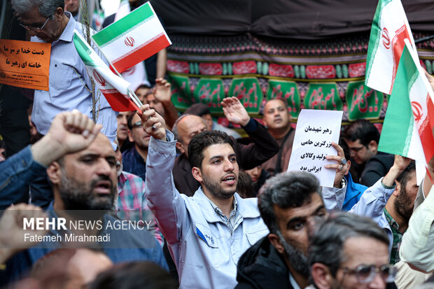 تجدید میثاق جامعه کار و تولید با رهبر شهید