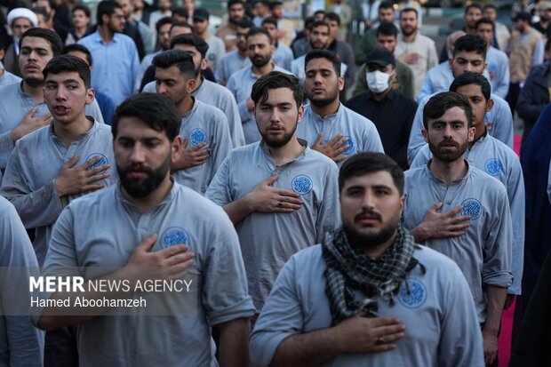 اجتماع دانشجویان جهادگر و تجدید میثاق با آرمان‌های رهبر شهید انقلاب