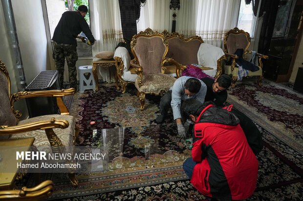 گروه‌های جهادی، پای کار بازسازی مناطق آسیب دیده در جنگ