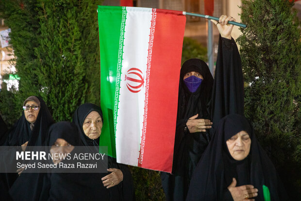 اجتماع حمایت از رزمندگان در مقابله با دشمن آمریکایی - صهیونی