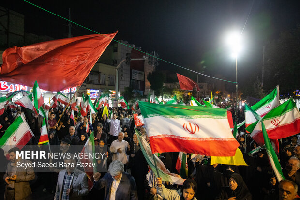 Tehraners denounce US-Israeli aggression against Iran
