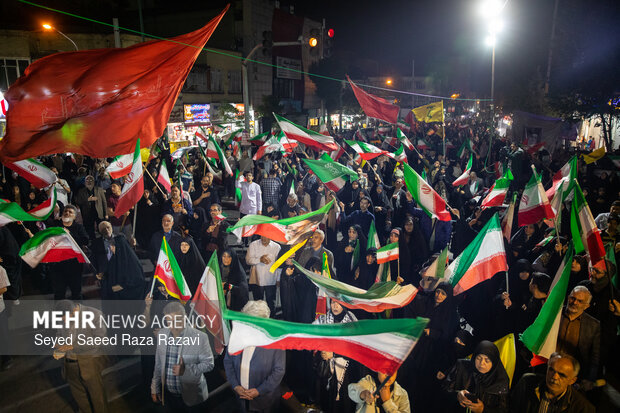 Tehraners denounce US-Israeli aggression against Iran
