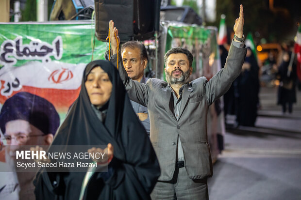 Tehraners denounce US-Israeli aggression against Iran
