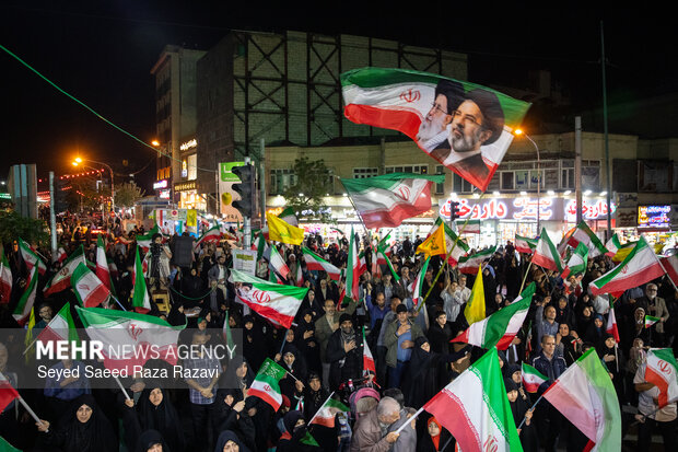 Tehraners denounce US-Israeli aggression against Iran
