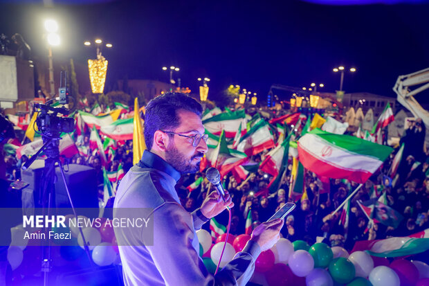 تجمع مردم شیراز