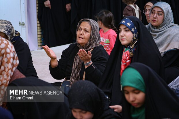 استقبال مردمی از بیرق رضوی در سنندج