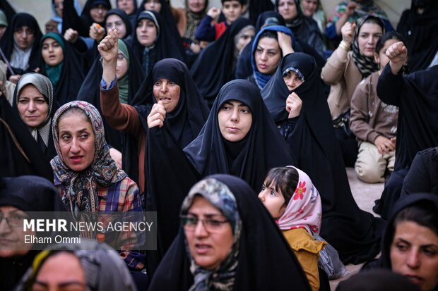 استقبال مردمی از بیرق رضوی در سنندج