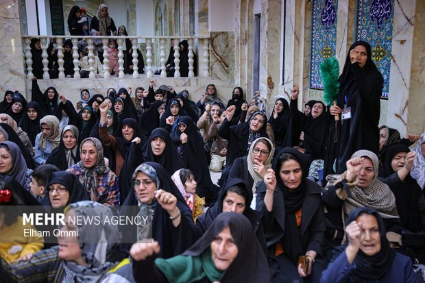 استقبال مردمی از بیرق رضوی در سنندج