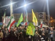 خروش پنجاه‌وششم مردم مشگین شهر در دفاع از ایران