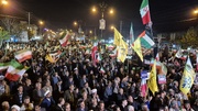 مسيرات ليلية مستمرة في عموم ايران دعما للقوات المسلحة