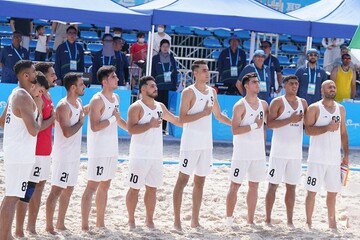 پیروزی تیم ملی هندبال ساحلی مقابل هنگ‌کنگ