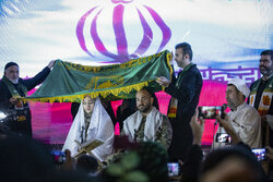 تجمع شبانه مردم کردکوی در گلستان