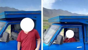 نیسان با رانندگی نوجوان ۱۴ ساله در اراک توقیف شد