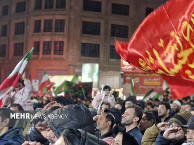 ندای الله اکبر دارالارشاد اردبیل در پنجاه و ششمین شب دفاع از ایران
