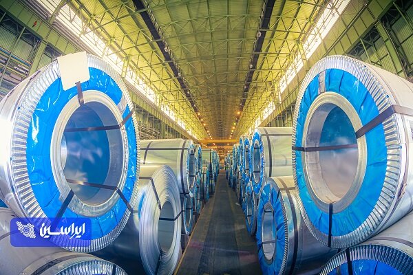 محصولات حاصل از فعالیت بازرگانی فولاد مبارکه در بورس کالا عرضه می‌شود