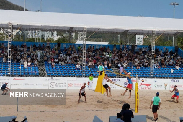 تیم ملی والیبال ساحلی «ب» فینالیست شد