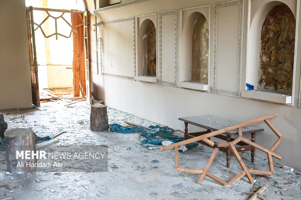 اصابت ۲۱ موشک سنگرشکن به حریم سعدآباد