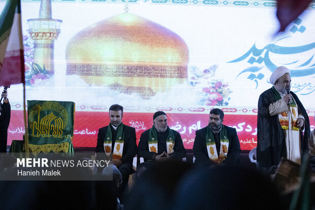 تجمع شبانه مردم کردکوی