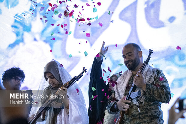 تجمع شبانه مردم کردکوی