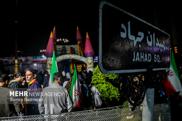 People in Tehran denounce US-Israeli aggression
