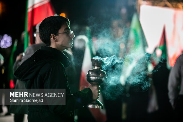 People in Tehran denounce US-Israeli aggression
