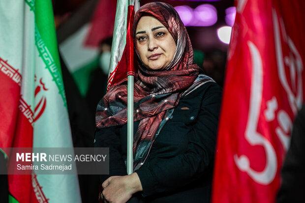 People in Tehran denounce US-Israeli aggression
