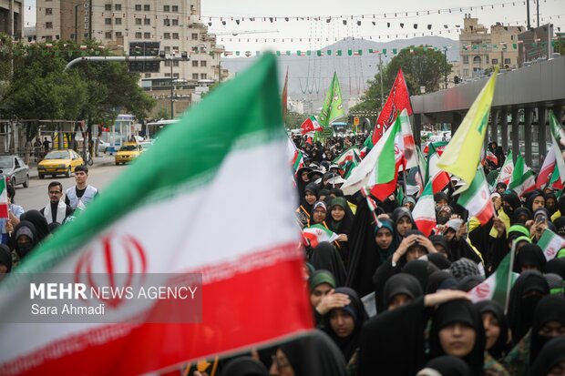 رزمایش اقتدار فرزندان امام رضا (ع)