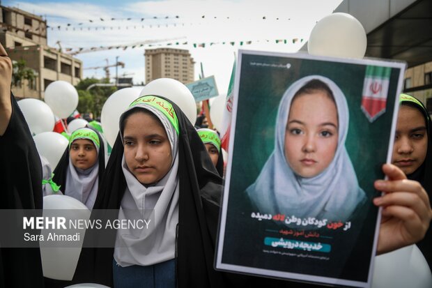 رزمایش اقتدار فرزندان امام رضا (ع)