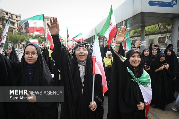 رزمایش اقتدار فرزندان امام رضا (ع)