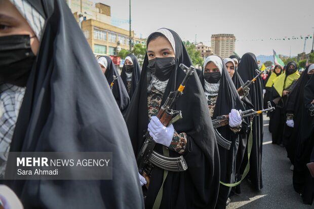 رزمایش اقتدار فرزندان امام رضا (ع)