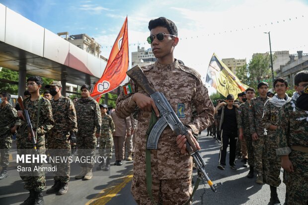 رزمایش اقتدار فرزندان امام رضا (ع)