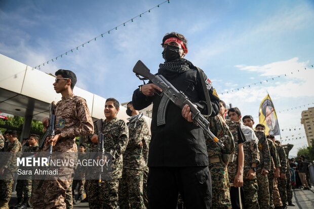 رزمایش اقتدار فرزندان امام رضا (ع)