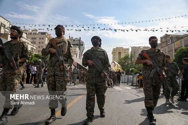 رزمایش اقتدار فرزندان امام رضا (ع)