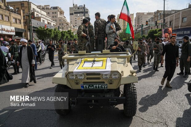 رزمایش اقتدار فرزندان امام رضا (ع)
