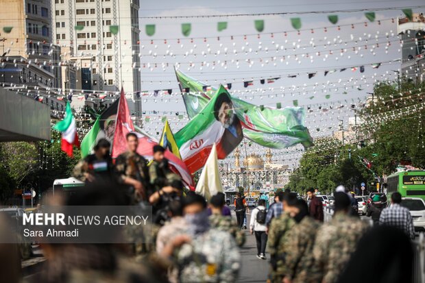 رزمایش اقتدار فرزندان امام رضا (ع)